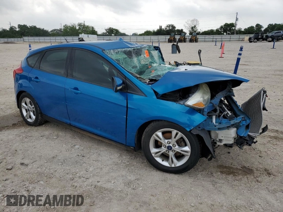 2013 Ford Focus SE with VIN 1FADP3K2XDL157851, listed as a Copart auction lot 54309325 with 148,865 mi miles and Salvage Title. Bid and sale history available at DreamBid. Image 4.