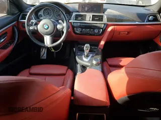 2019 BMW 4 Series 430i with VIN WBA4W3C56KAF93515, listed as a Copart auction lot 84089804 with 62,521 mi miles and Salvage Title. Bid and sale history available at carsss.com. Image 8.