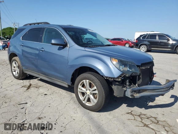 2011 Chevrolet Equinox 1LT with VIN 2CNALDEC1B6218850, listed as a Copart auction lot 54394685 with 195,904 mi miles and Salvage Title. Bid and sale history available at DreamBid. Image 4.