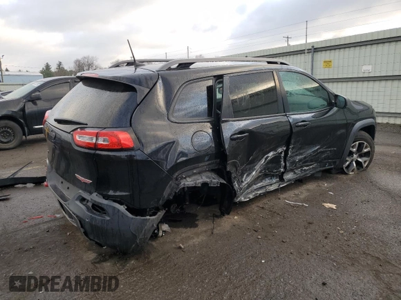 2018 Jeep Cherokee Trailhawk with VIN 1C4PJMBB5JD535384, listed as a Copart auction lot 51041775 with 89,873 mi miles and Salvage Title. Bid and sale history available at carsss.com. Image 3.