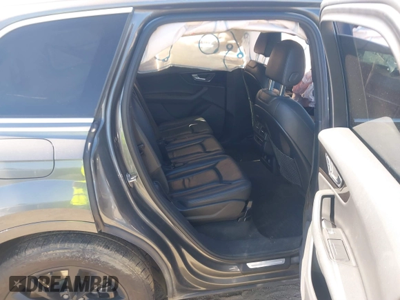 2019 Audi Q7 Premium with VIN WA1AAAF71KD007167, listed as a IAAI auction lot 41685423 with 84,632 mi miles and . Bid and sale history available at DreamBid. Image 8.