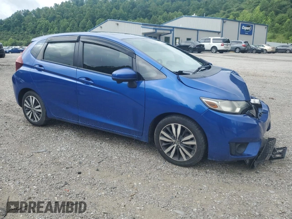 2016 Honda Fit EX with VIN JHMGK5H7XGX041744, listed as a Copart auction lot 60459835 with 76,698 mi miles and Salvage title. Bid and sale history available at DreamBid. Image 4.