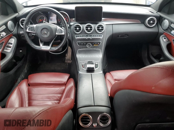 2016 Mercedes-Benz C 450 AMG with VIN 55SWF6EBXGU146728, listed as a Copart auction lot 51422965 with 170,712 mi miles and Salvage title. Bid and sale history available at DreamBid. Image 8.