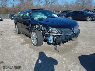 2016 Lincoln MKS EcoBoost with VIN 1LNHL9FT4GG600369, listed as a IAAI auction lot 41876159 with 67800 miles. Bid and sale history available at carsss.com. Image 1.
