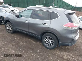 2014 Nissan Rogue SL with VIN 5N1AT2MV3EC860974, listed as a IAAI auction lot 41639668 with 99,360 mi miles. Bid and sale history available at carsss.com. Image 3.