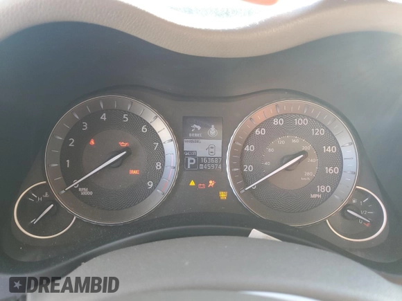 2011 Infiniti M37 with VIN JN1BY1AP9BM326655, listed as a Copart auction lot 82485374 with 163,687 mi miles and Salvage Title. Bid and sale history available at carsss.com. Image 9.