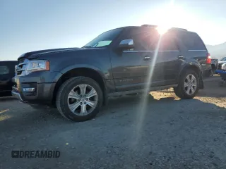2015 Ford Expedition Platinum with VIN 1FMJU1MT1FEF31203, listed as a Copart auction lot 87712385 with 245,201 mi miles and Salvage title. Bid and sale history available at DreamBid. Image 1.