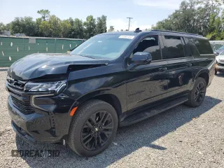2023 Chevrolet Suburban RST with VIN 1GNSCEKD3PR428526, listed as a Copart auction lot 67464454 with 18,421 mi miles and Salvage Title. Bid and sale history available at carsss.com. Image 1.