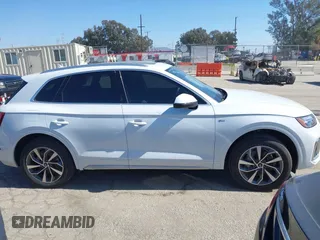 2023 Audi Q5 S line Premium Plus with VIN WA1EAAFY1P2197758, listed as a IAAI auction lot 41627129 with 11,272 mi miles. Bid and sale history available at carsss.com. Image 13.