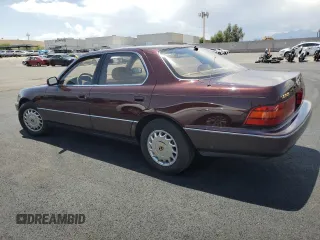 1991 Lexus LS z VIN JT8UF11E5M0050042, wystawiony jako Copart lot #59813685 z przebiegiem 111 099 mil mil oraz Czysty tytuł • Clean title. Historia ofert i sprzedaży dostępna na DreamBid. Obrazek 2.