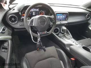 2022 Chevrolet Camaro 2SS with VIN 1G1FH1R72N0108063, listed as a Copart auction lot 50100645 with 22,502 mi miles and Salvage Title. Bid and sale history available at carsss.com. Image 8.