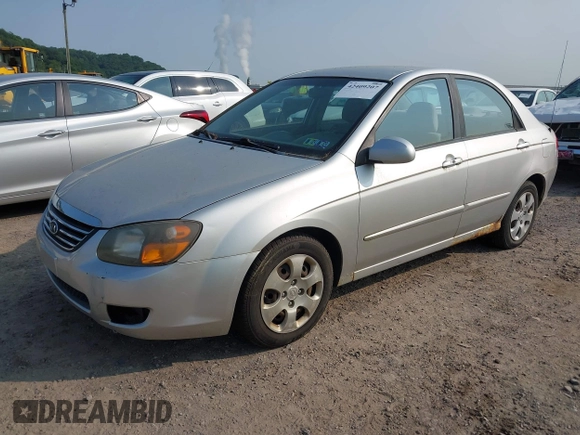 2009 Kia Spectra EX z VIN KNAFE221295658087, wystawiony jako IAAI lot #42409207 z przebiegiem 180 911 mil mil oraz . Historia ofert i sprzedaży dostępna na DreamBid. Obrazek 2.