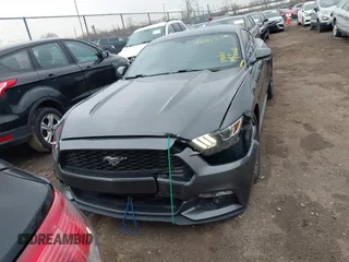 2016 Ford Mustang V6 with VIN 1FA6P8AM5G5337594, listed as a IAAI auction lot 41864037 with 128,117 mi miles and . Bid and sale history available at carsss.com. Image 12.