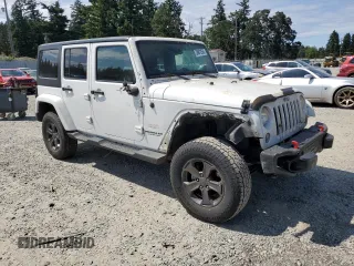 2014 Jeep Wrangler Unlimited Sahara z VIN 1C4BJWEG8EL188271, wystawiony jako Copart lot #59972535 z przebiegiem 130 314 mil mil oraz Szkoda całkowita • Salvage title. Historia ofert i sprzedaży dostępna na DreamBid. Obrazek 4.