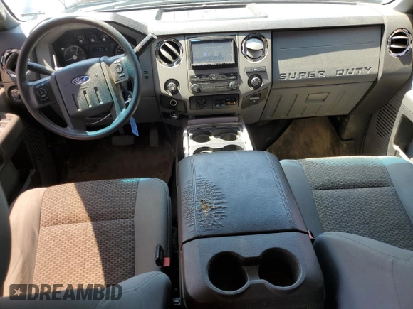 2012 Ford F-250 XL with VIN 1FT7W2BTXCEB91868, listed as a Copart auction lot 60296175 with 198,447 mi miles and Clean title. Bid and sale history available at DreamBid. Image 8.