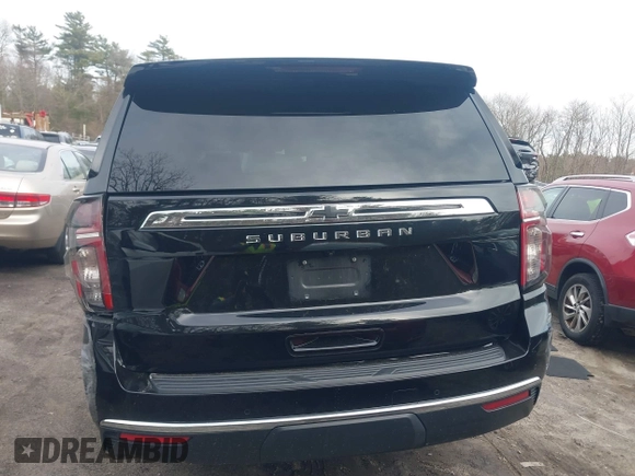 2023 Chevrolet Suburban LS with VIN 1GNSKBKD7PR110930, listed as a IAAI auction lot 41828617 with 132,214 mi miles and . Bid and sale history available at DreamBid. Image 16.
