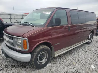 1999 Chevrolet Express with VIN 1GAHG39R5X1151916, listed as a Copart auction lot 79770974 with 132,965 mi miles and Salvage Title. Bid and sale history available at carsss.com. Image 1.
