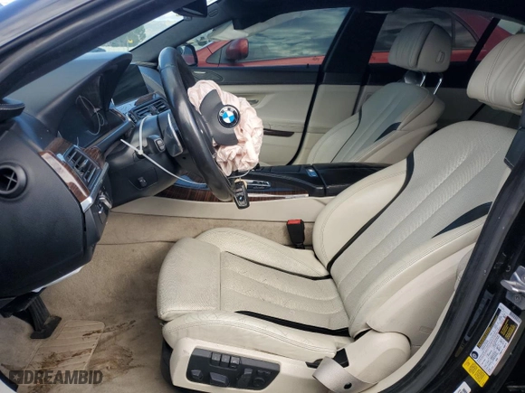 2016 BMW 6 Series 640i with VIN WBA6D0C51GG432486, listed as a Copart auction lot 88367695 with 90,606 mi miles and Salvage Title. Bid and sale history available at carsss.com. Image 7.
