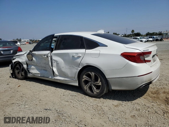 2018 Honda Accord EX-L with VIN 1HGCV2F57JA020319, listed as a Copart auction lot 62361145 with 84,931 mi miles and Salvage title. Bid and sale history available at DreamBid. Image 2.