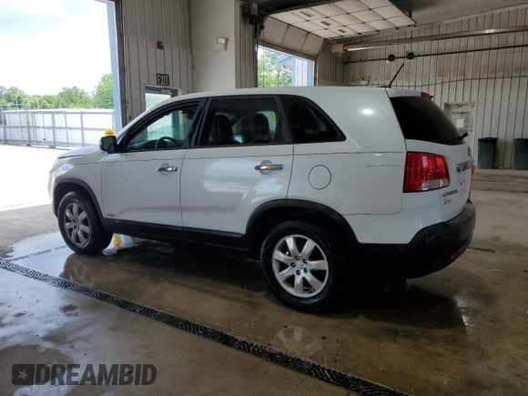 2011 Kia Sorento LX with VIN 5XYKTCA19BG012685, listed as a Copart auction lot 61372885 with 148,857 mi miles and Salvage title. Bid and sale history available at DreamBid. Image 2.