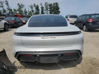 2022 Porsche Taycan GTS with VIN WP0AD2Y14NSA59956, listed as a Copart auction lot 65399344 with 15,466 mi miles and Salvage Title. Bid and sale history available at DreamBid. Image 6.