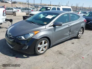 2013 Hyundai Elantra Limited with VIN 5NPDH4AE1DH401450, listed as a IAAI auction lot 41992461 with 200,687 mi miles. Bid and sale history available at carsss.com. Image 2.