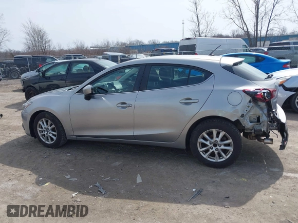 2015 Mazda 3 i Touring with VIN 3MZBM1L77FM138326, listed as a IAAI auction lot 41839685 with 97,506 mi miles and . Bid and sale history available at carsss.com. Image 14.
