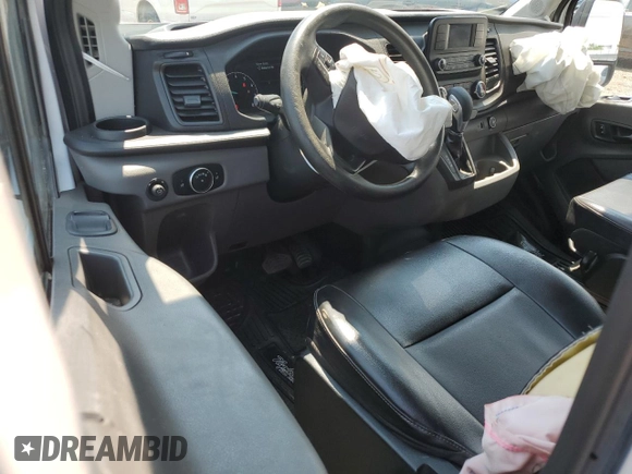 2020 Ford Transit Cargo with VIN 1FTBR1C88LKB39713, listed as a Copart auction lot 62722714 with 52,792 mi miles and Salvage Title. Bid and sale history available at DreamBid. Image 8.