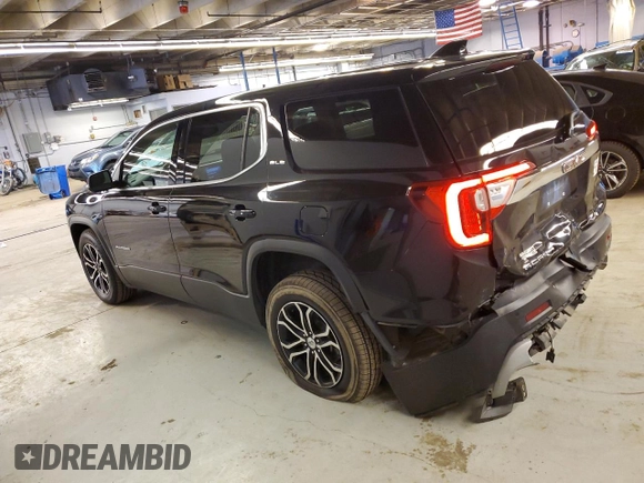 2020 GMC Acadia SLE with VIN 1GKKNKLSXLZ190137, listed as a Copart auction lot 47271874 with 75,192 mi miles and Salvage Title. Bid and sale history available at carsss.com. Image 2.