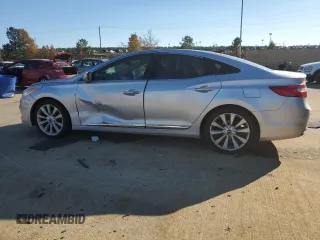2014 Hyundai Azera Limited z VIN KMHFH4JG3EA360317, wystawiony jako Copart lot #79748564 z przebiegiem Nie podano mil oraz Szkoda całkowita • Salvage title. Historia ofert i sprzedaży dostępna na DreamBid. Obrazek 2.
