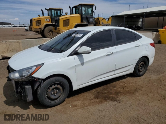 2013 Hyundai Accent GLS with VIN KMHCT4AE4DU445941, listed as a Copart auction lot 53373295 with 93,443 mi miles and Salvage Title. Bid and sale history available at carsss.com. Image 1.