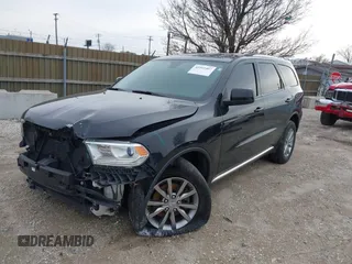2018 Dodge Durango SXT with VIN 1C4RDJAG1JC218378, listed as a IAAI auction lot 41955407 with 71,022 mi miles and . Bid and sale history available at DreamBid. Image 2.