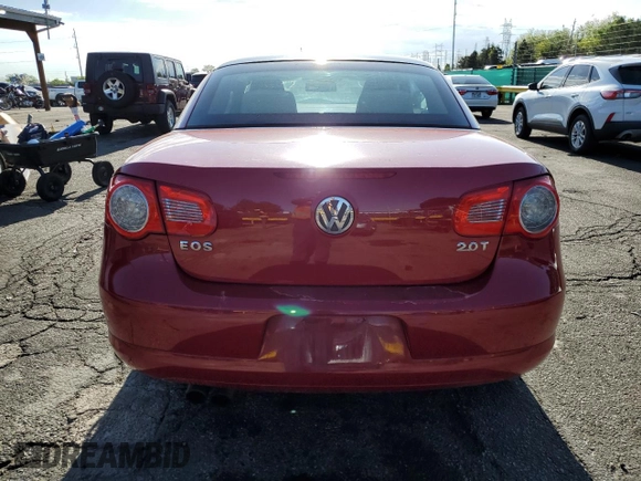 2008 Volkswagen Eos Turbo с VIN WVWBA71F28V038488, выставлен на аукционе Copart как лот 55831125 с пробегом 111 942 миль миль и Списание • Salvage title. История ставок и продаж доступна на DreamBid. Изображение 6.