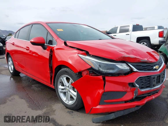 2017 Chevrolet Cruze LT with VIN 1G1BE5SM8H7205858, listed as a IAAI auction lot 41745475 with 86,872 mi miles and . Bid and sale history available at DreamBid. Image 6.