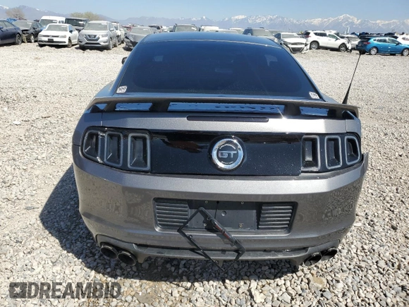 2013 Ford Mustang GT with VIN 1ZVBP8CF3D5246615, listed as a Copart auction lot 53124855 with Not provided miles and Salvage title. Bid and sale history available at DreamBid. Image 6.