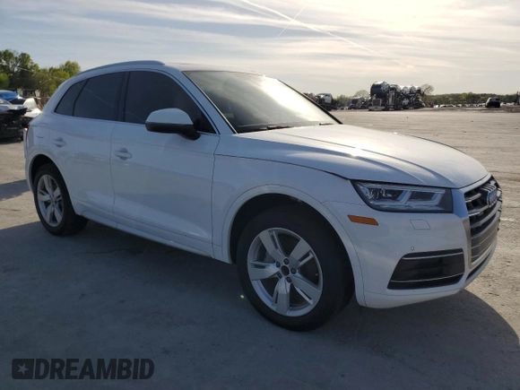 2018 Audi Q5 Premium Plus with VIN WA1BNAFY4J2230928, listed as a Copart auction lot 53123145 with 83,151 mi miles and Salvage Title. Bid and sale history available at DreamBid. Image 4.
