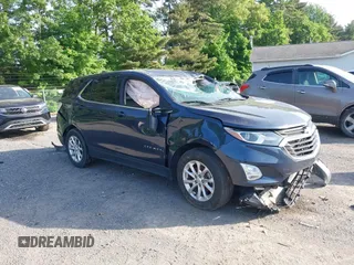 2018 Chevrolet Equinox LT z VIN 3GNAXJEV5JL383892, wystawiony jako IAAI lot #39458023 z przebiegiem 109 121 mil mil oraz . Historia ofert i sprzedaży dostępna na DreamBid. Obrazek 1.