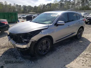 2022 Acura RDX w/A-Spec Package with VIN 5J8TC1H63NL003470, listed as a Copart auction lot 50385295 with 64,208 mi miles and Salvage Title. Bid and sale history available at carsss.com. Image 1.