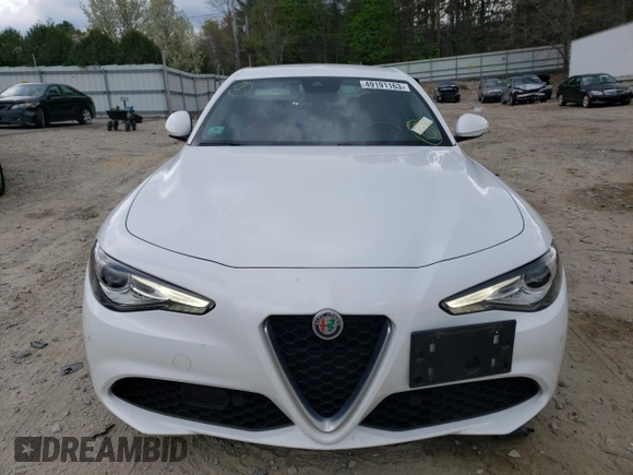 2020 Alfa Romeo Giulia with VIN ZARFANANXL7625330, listed as a Copart auction lot 49191163 with 35,507 mi miles. Bid and sale history available at carsss.com. Image 5.