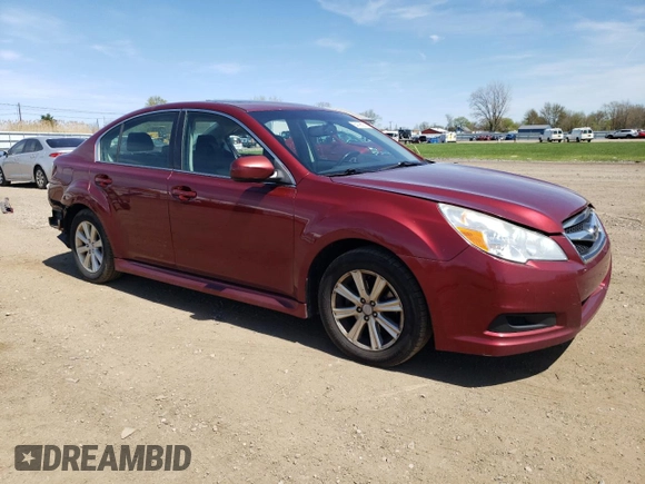 2012 Subaru Legacy 2.5i Premium with VIN 4S3BMCG62C3003056, listed as a Copart auction lot 54198665 with 123,545 mi miles and Salvage Title. Bid and sale history available at carsss.com. Image 4.
