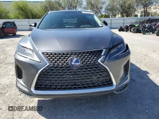 2022 Lexus RX with VIN JTJHGKFAXN2022736, listed as a Copart auction lot 53705284 with 24,642 mi miles and Salvage Title. Bid and sale history available at carsss.com. Image 5.