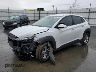 2021 Hyundai Kona SE with VIN KM8K1CAA2MU691332, listed as a Copart auction lot 84858334 with 72,578 mi miles and Salvage Title. Bid and sale history available at carsss.com. Image 1.