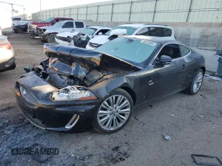 2011 Jaguar XK with VIN SAJWA4FB3BLB39648, listed as a Copart auction lot 80333604 with 0 mi miles and Salvage Title. Bid and sale history available at carsss.com. Image 1.