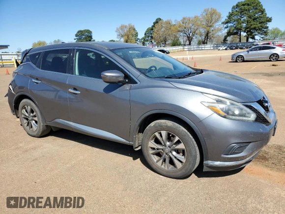 2018 Nissan Murano SV with VIN 5N1AZ2MG4JN145748, listed as a Copart auction lot 50182515 with 131,852 mi miles and Salvage Title. Bid and sale history available at DreamBid. Image 4.