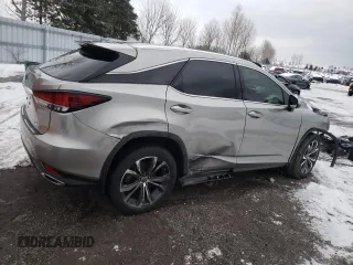 2020 Lexus RX with VIN 2T2JZMDA2LC241519, listed as a Copart auction lot 37982773 with 40,914 mi miles. Bid and sale history available at carsss.com. Image 3.