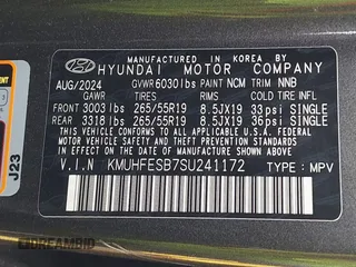 2025 Genesis GV80 Standard z VIN KMUHFESB7SU241172, wystawiony jako IAAI lot #42208893 z przebiegiem 7748 mil mil oraz . Historia ofert i sprzedaży dostępna na DreamBid. Obrazek 9.
