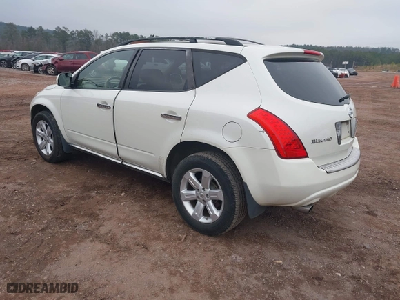 2007 Nissan Murano S with VIN JN8AZ08W17W631290, listed as a IAAI auction lot 41626192 with 213,845 mi miles. Bid and sale history available at carsss.com. Image 3.