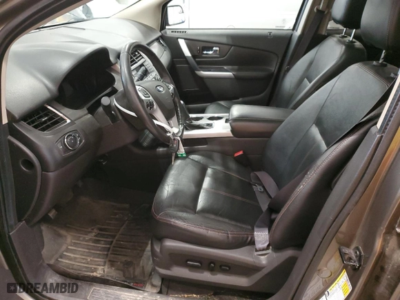 2014 Ford Edge SEL with VIN 2FMDK4JCXEBB23785, listed as a Copart auction lot 50550195 with 127,489 mi miles and Salvage Title. Bid and sale history available at carsss.com. Image 7.