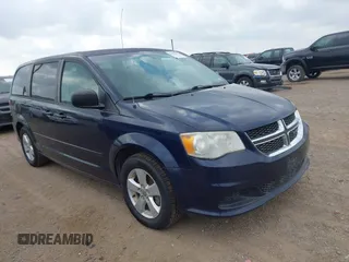 2013 Dodge Grand Caravan SE with VIN 2C4RDGBG4DR567547, listed as a IAAI auction lot 42091862 with 165,827 mi miles and . Bid and sale history available at DreamBid. Image 1.
