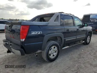 2004 Chevrolet Avalanche Z71 with VIN 3GNEK12T84G173593, listed as a Copart auction lot 79783104 with Not Provided miles and Salvage Title. Bid and sale history available at DreamBid. Image 3.